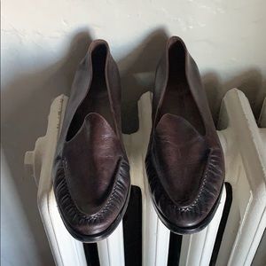 Rachel Comey Dark Brown Leather Loafers